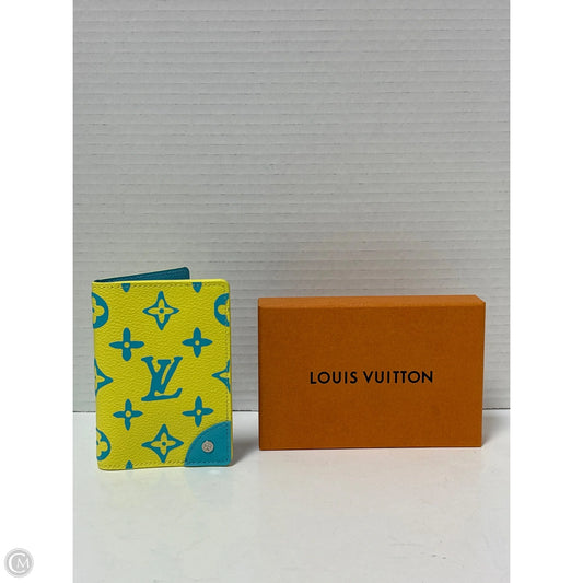 Wallet Luxury Designer By Louis Vuitton, Size: Medium