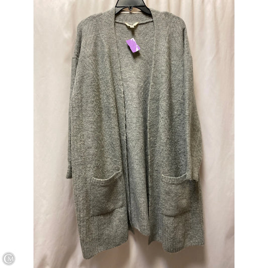 Cardigan By Terra & Sky In Grey, Size: 2x