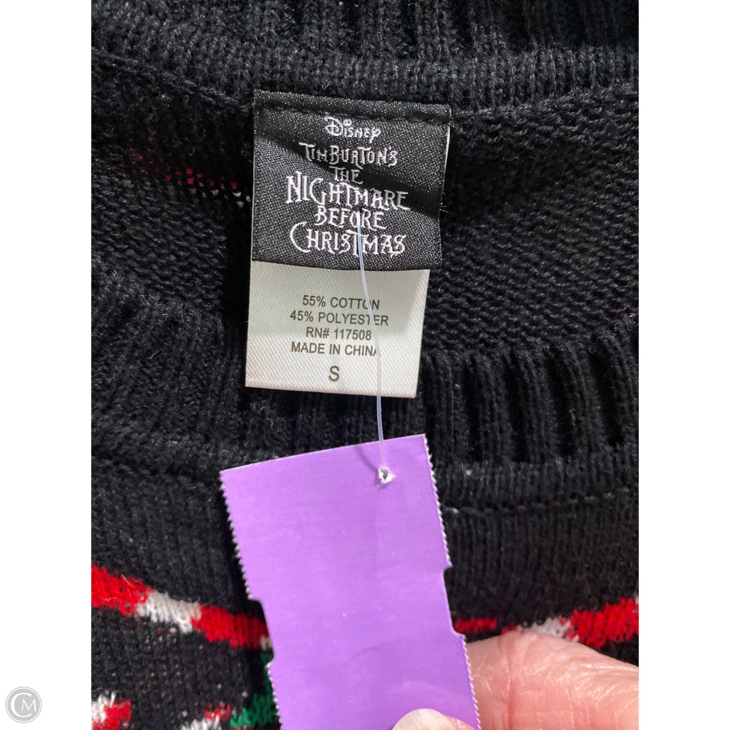 Sweater By Disney Store In Black, Size: S