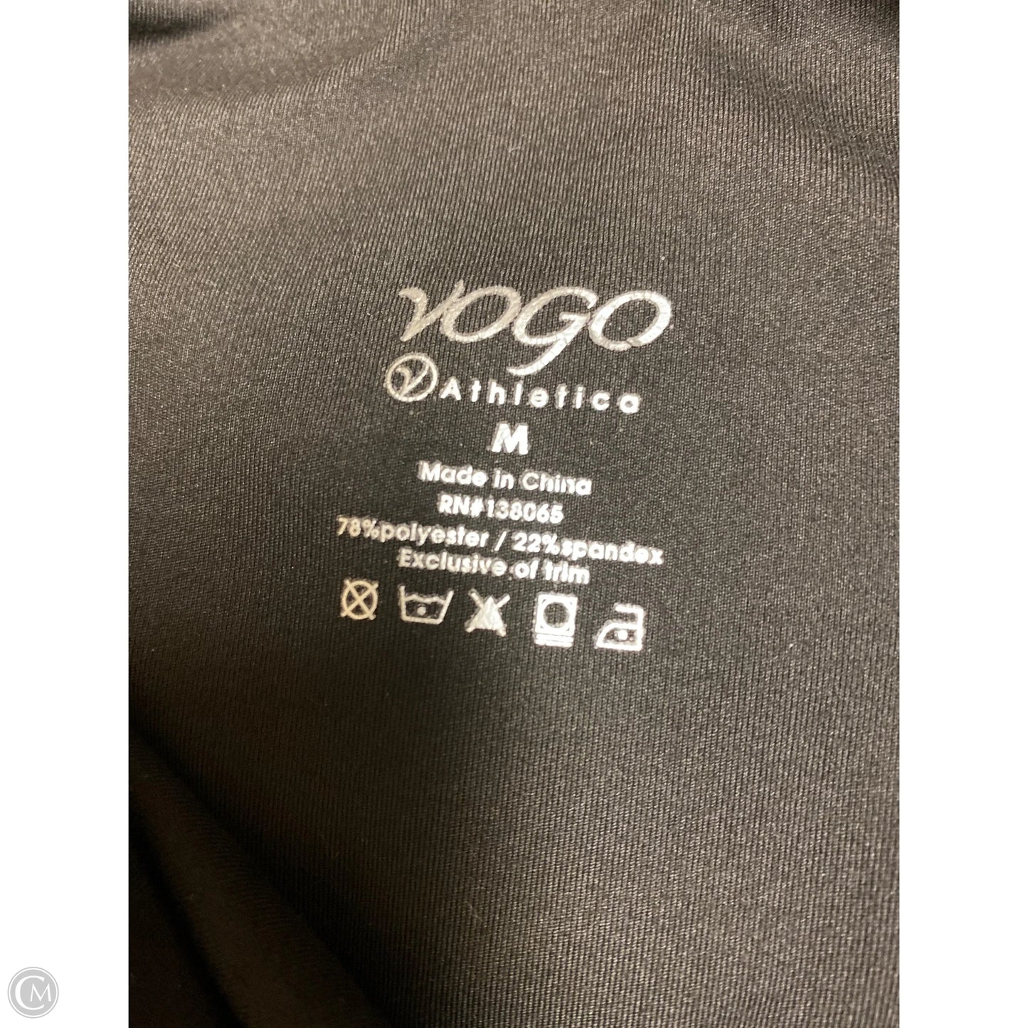 Athletic Leggings By Athletica In Black, Size: M