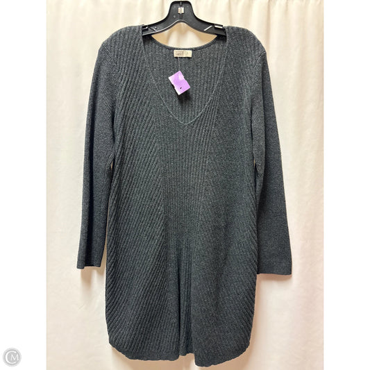 Dress Casual Midi By Old Navy In Grey, Size: L