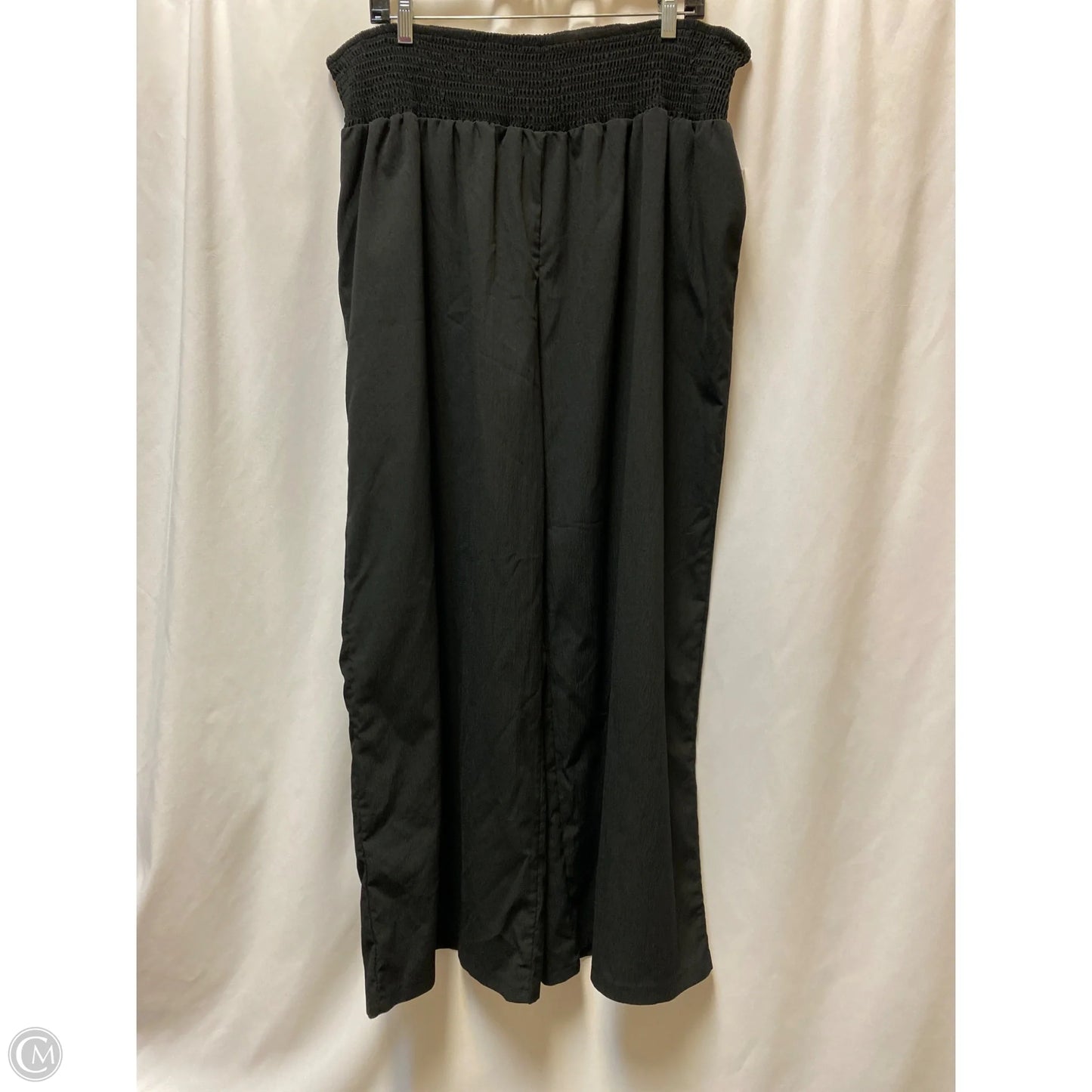 Pants Dress By Clothes Mentor In Black, Size: 5x