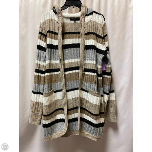 Cardigan By Almost Famous In Tan, Size: 1x