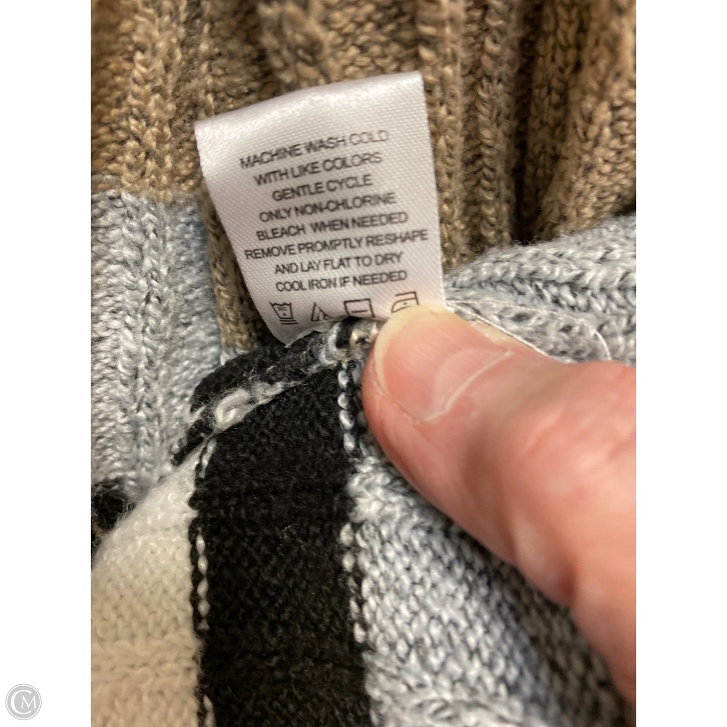 Cardigan By Almost Famous In Tan, Size: 1x