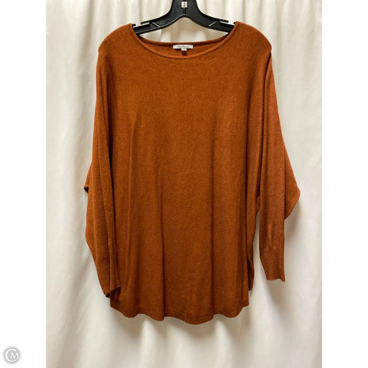 Top Long Sleeve By Vila Milano In Copper, Size: 1x