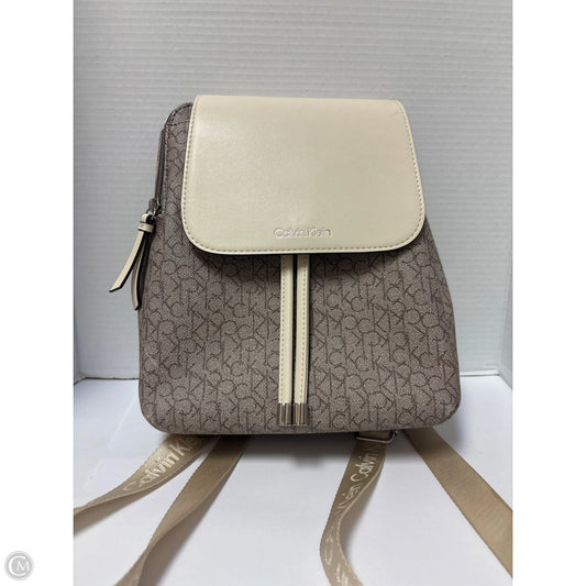 Backpack By Calvin Klein, Size: Medium