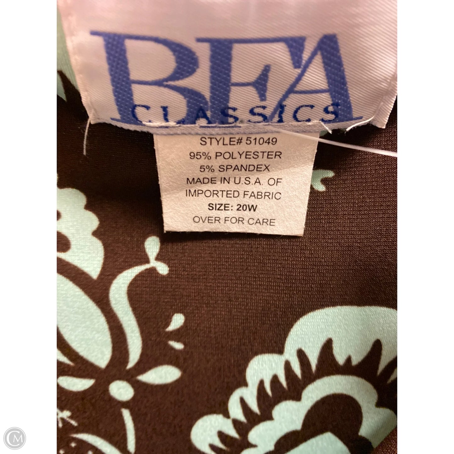 Dress Casual Maxi By Clothes Mentor In Brown, Size: 2x