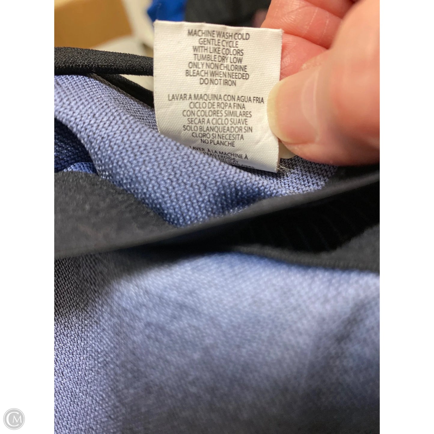 Athletic Dress By Calvin Klein In Blue, Size: M