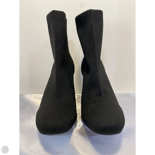 Boots Ankle Heels By Mia In Black, Size: 8