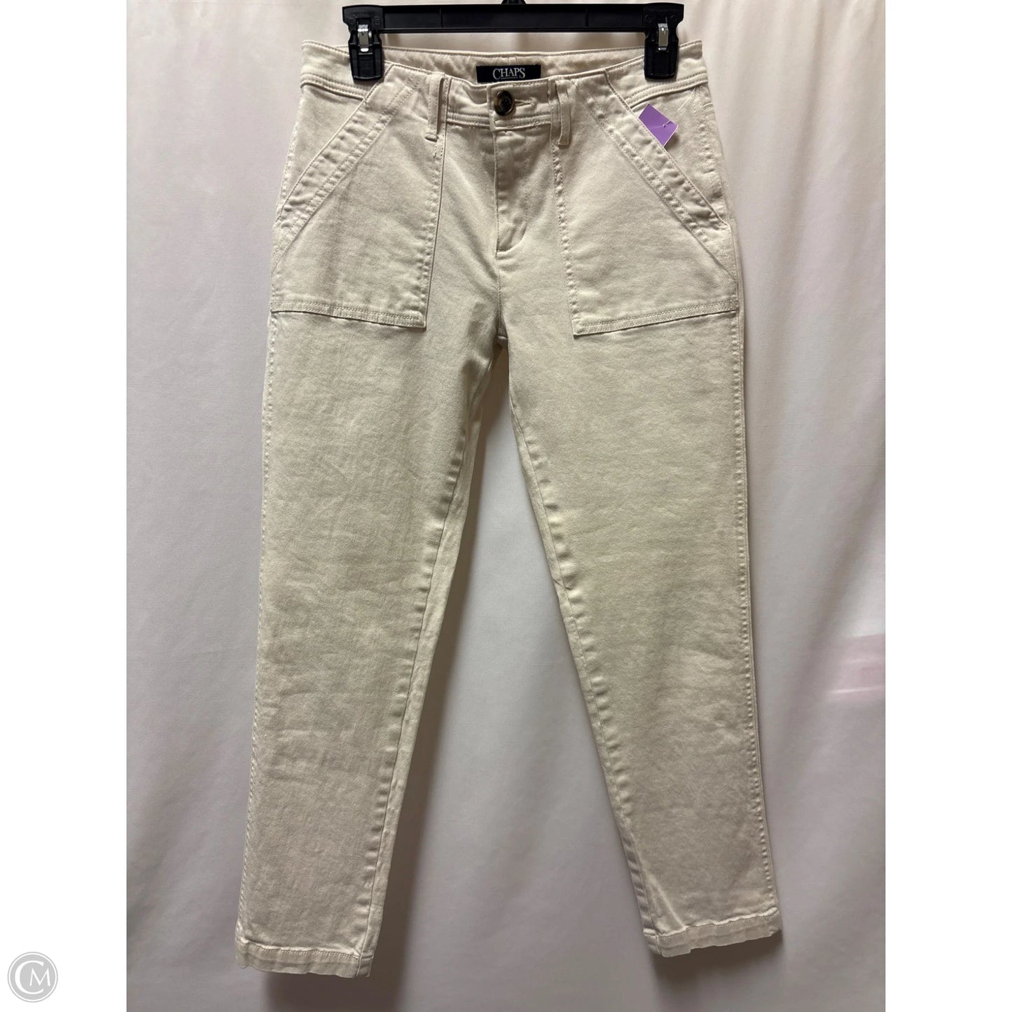 Pants Other By Chaps In Cream, Size: 4