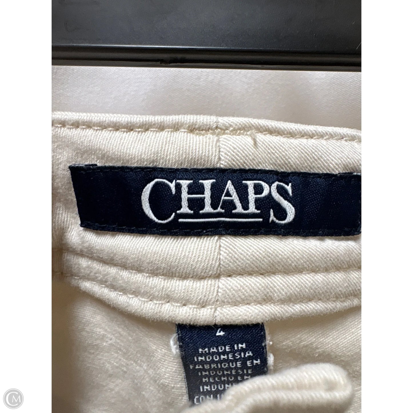 Pants Other By Chaps In Cream, Size: 4