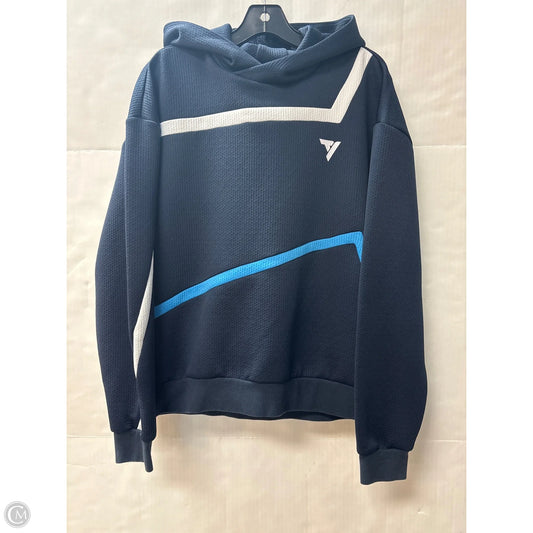 Sweatshirt Hoodie By Adidas In Navy, Size: S