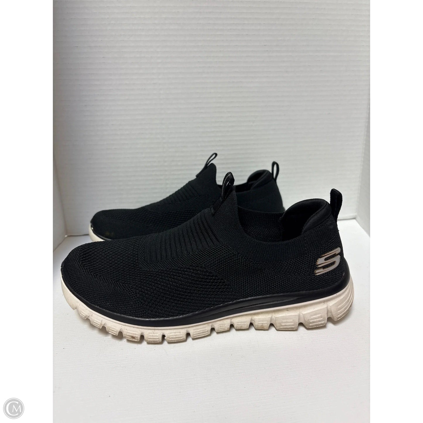 Shoes Athletic By Clothes Mentor In Black, Size: 8.5