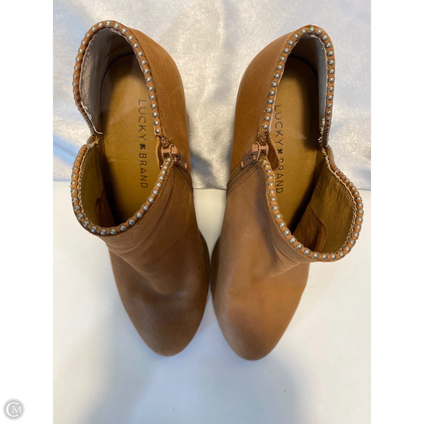Shoes Heels Block By Lucky Brand In Brown, Size: 7