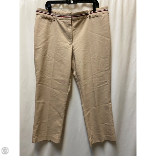 Pants Dress By Tommy Hilfiger In Tan, Size: 16