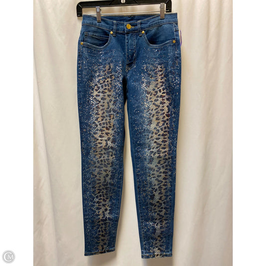 Jeans Skinny By Venus In Blue Denim, Size: 6