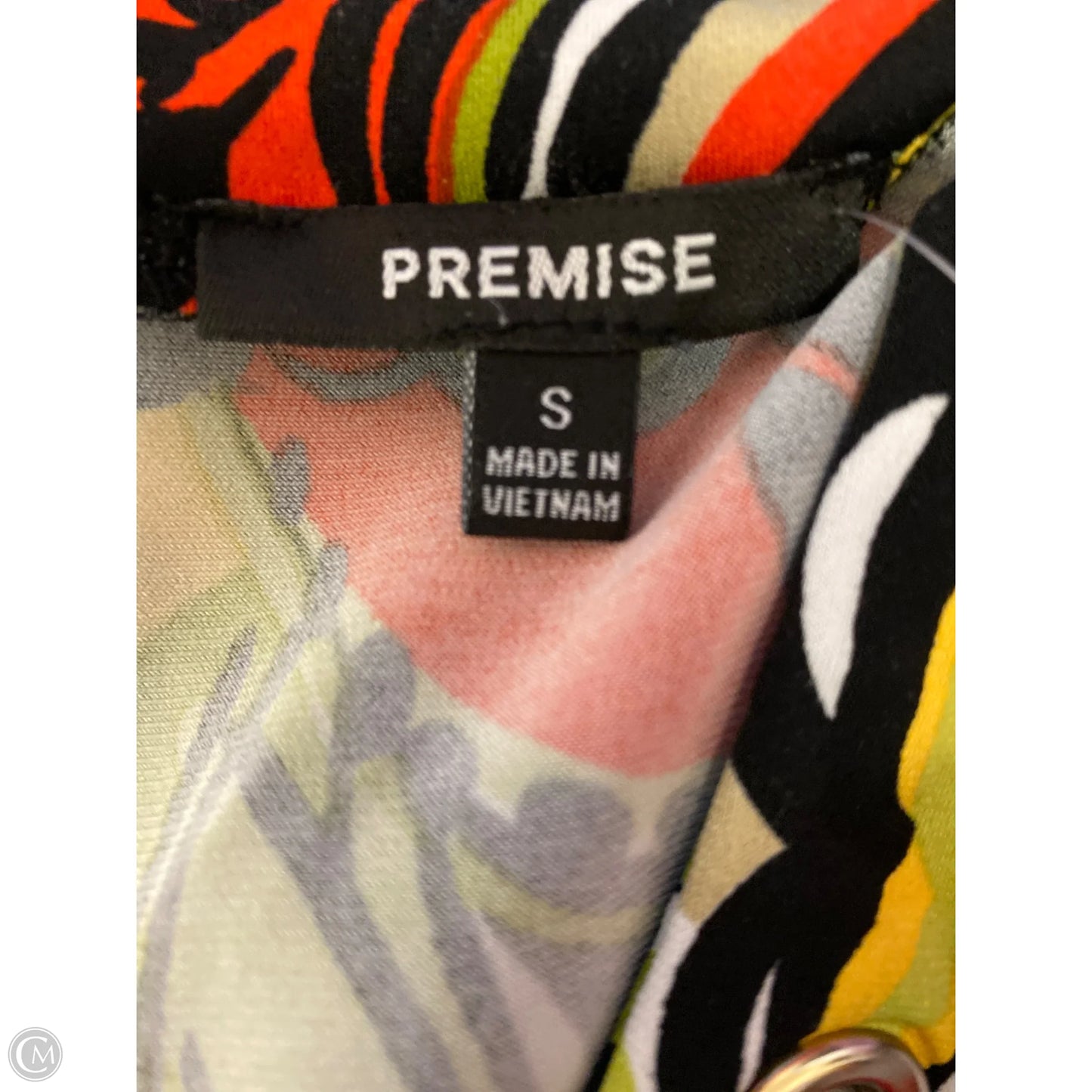 Top Long Sleeve By Premise In Yellow, Size: S