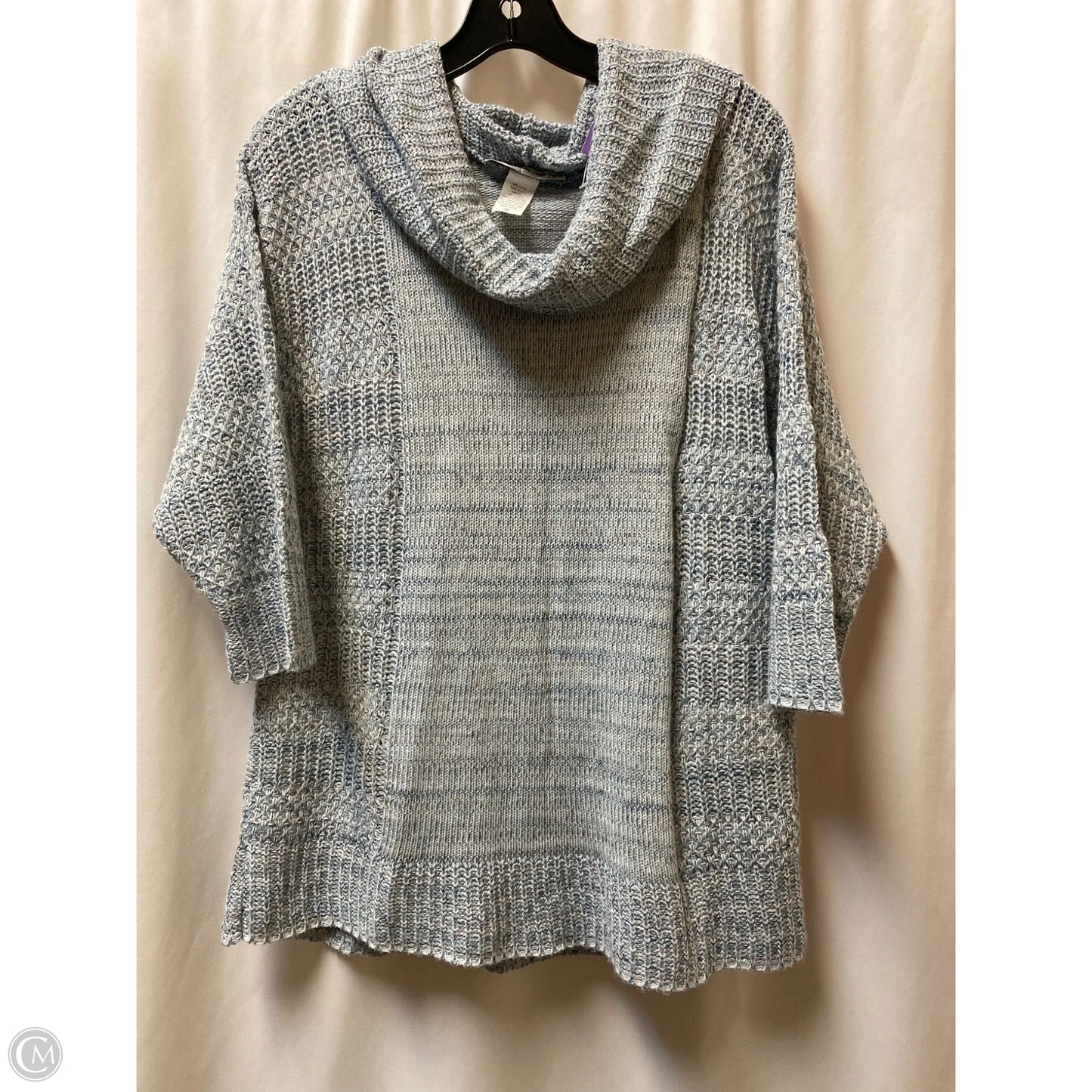 Sweater By Clothes Mentor In Blue, Size: Xl