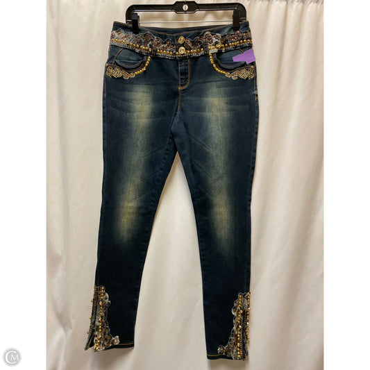 Jeans Straight By Clothes Mentor In Blue Denim, Size: 8