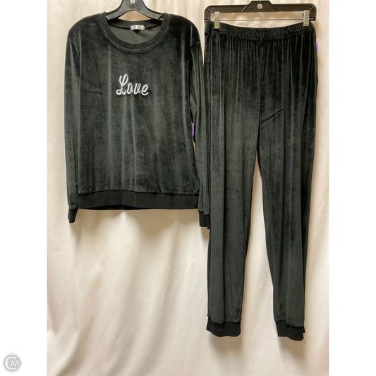 Pants Set 2pc By Clothes Mentor In Black, Size: L
