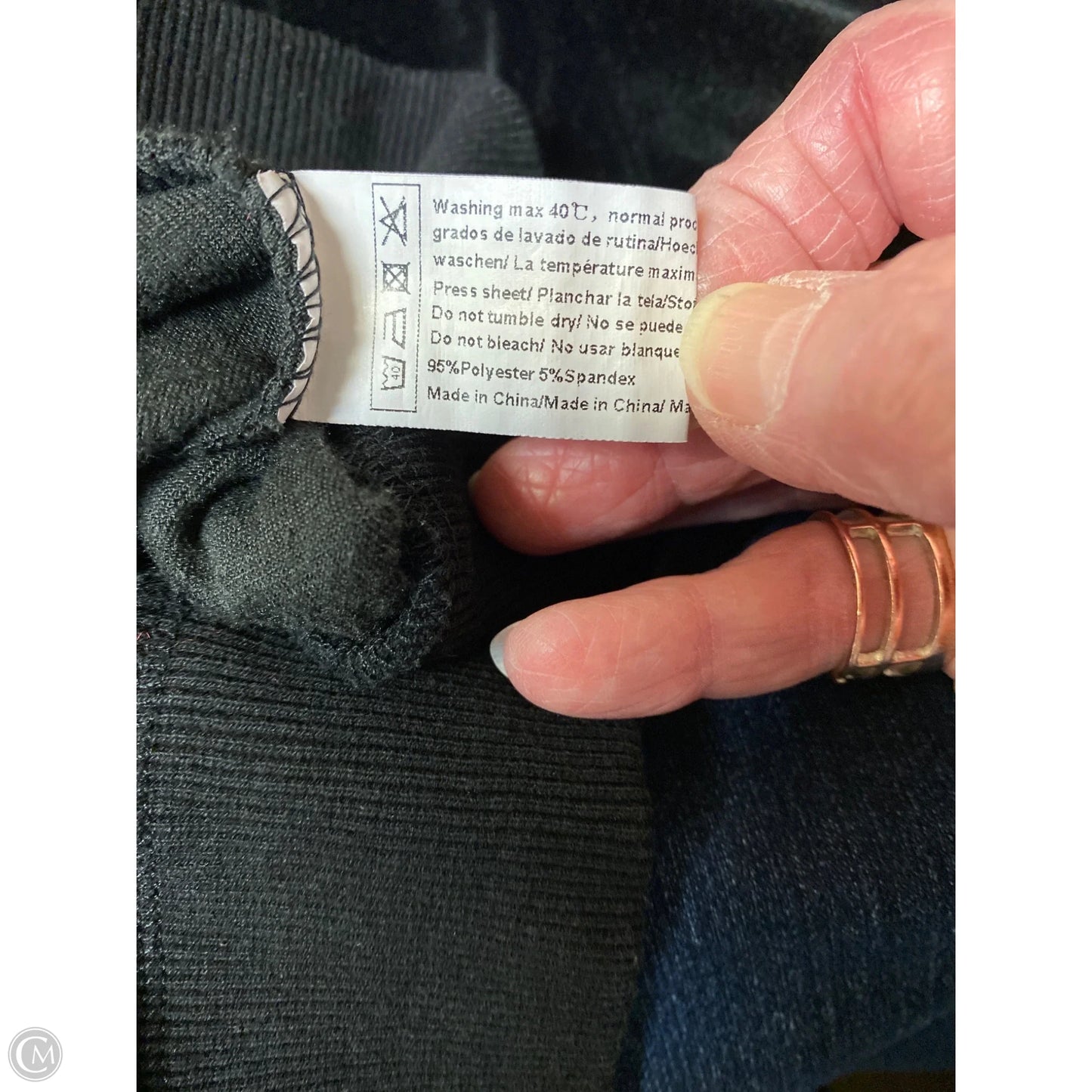 Pants Set 2pc By Clothes Mentor In Black, Size: L