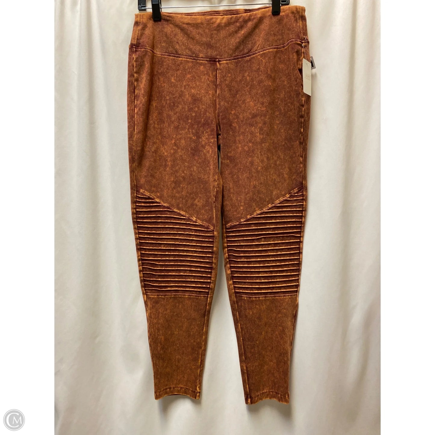 Pants Leggings By Zenana Outfitters In Copper, Size: 2x