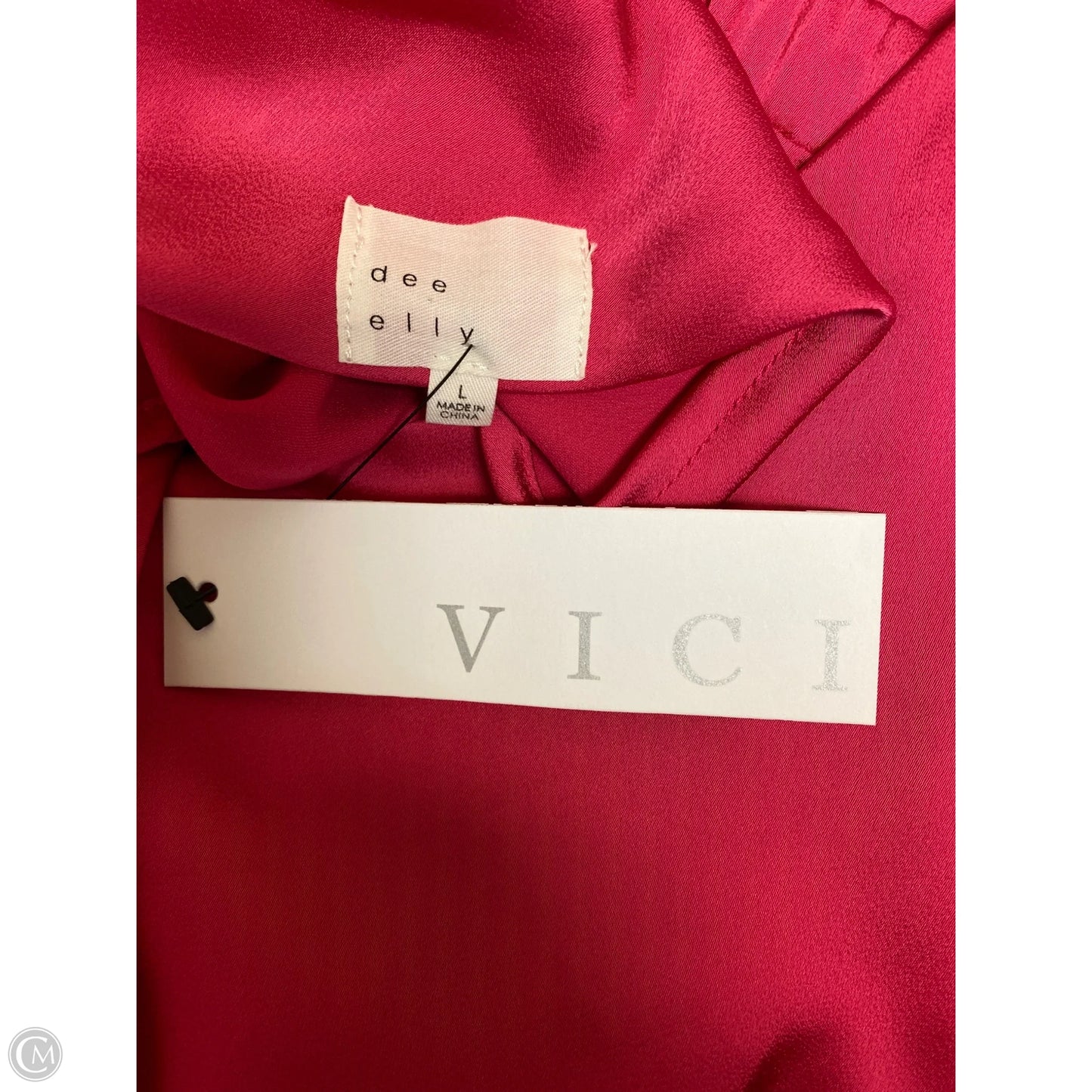 Dress Casual Midi By Vici In Pink, Size: L