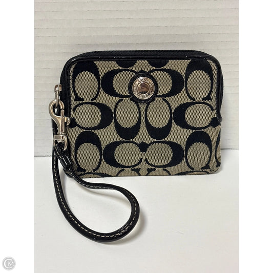 Wristlet Designer By Coach, Size: Small