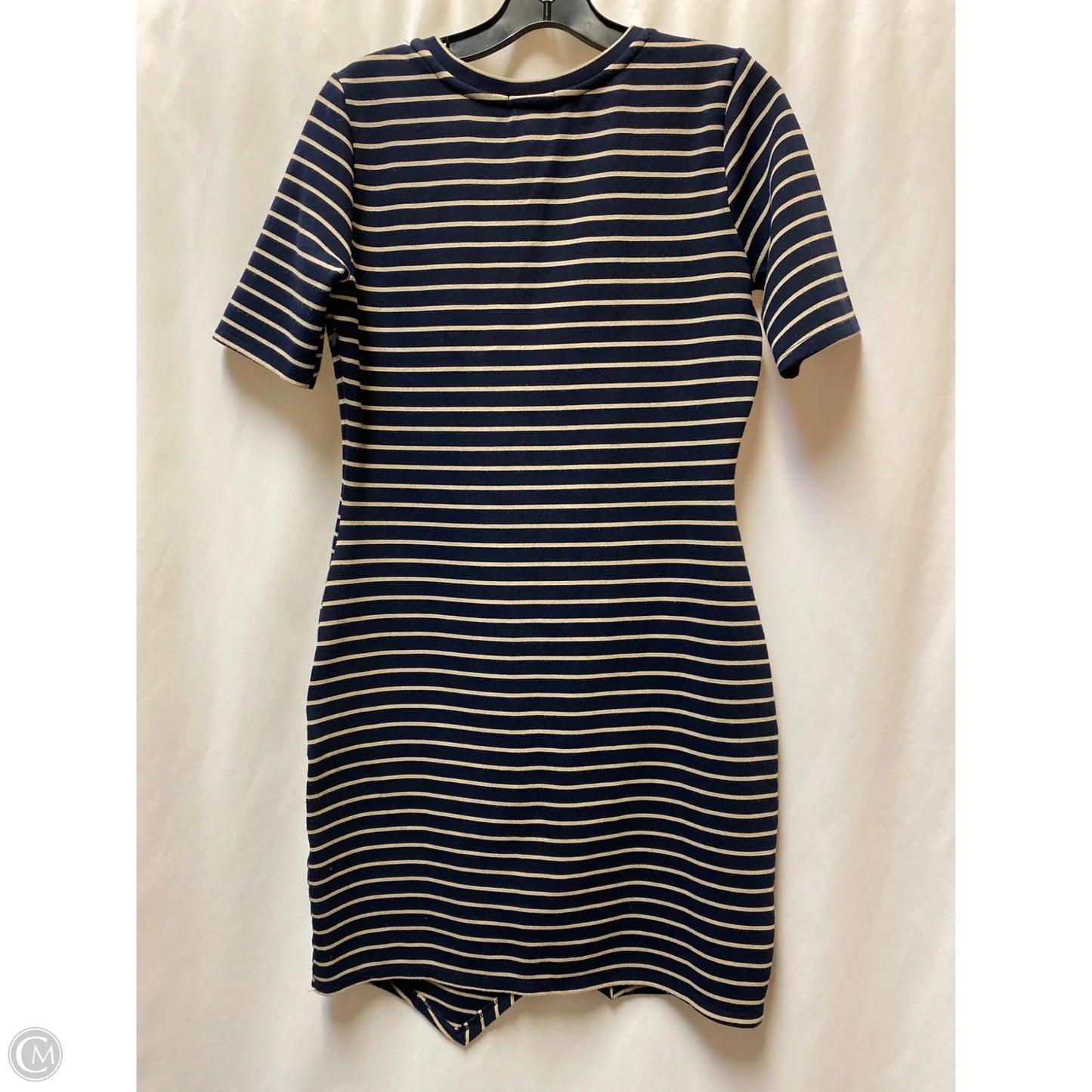 Dress Casual Midi By Iris In Navy, Size: Xl