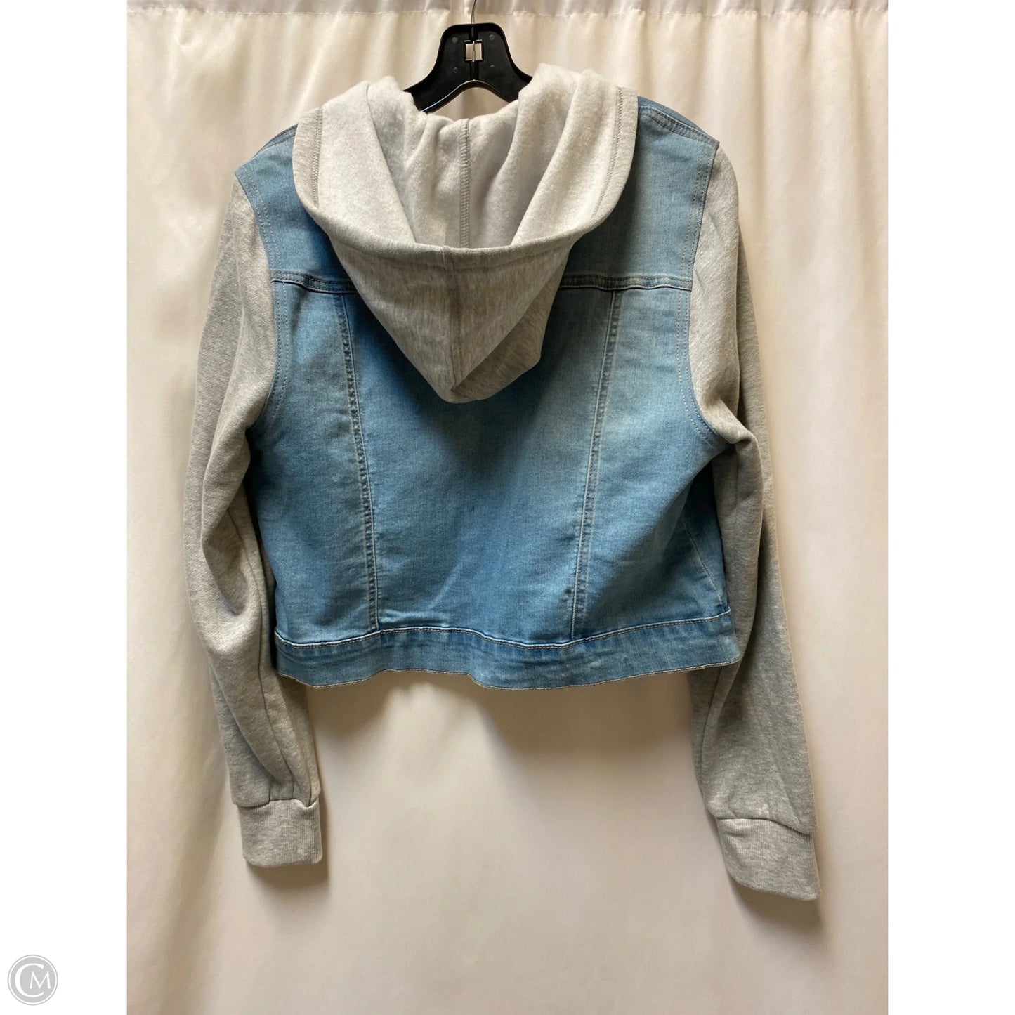 Jacket Denim By Clothes Mentor In Blue Denim, Size: 1x