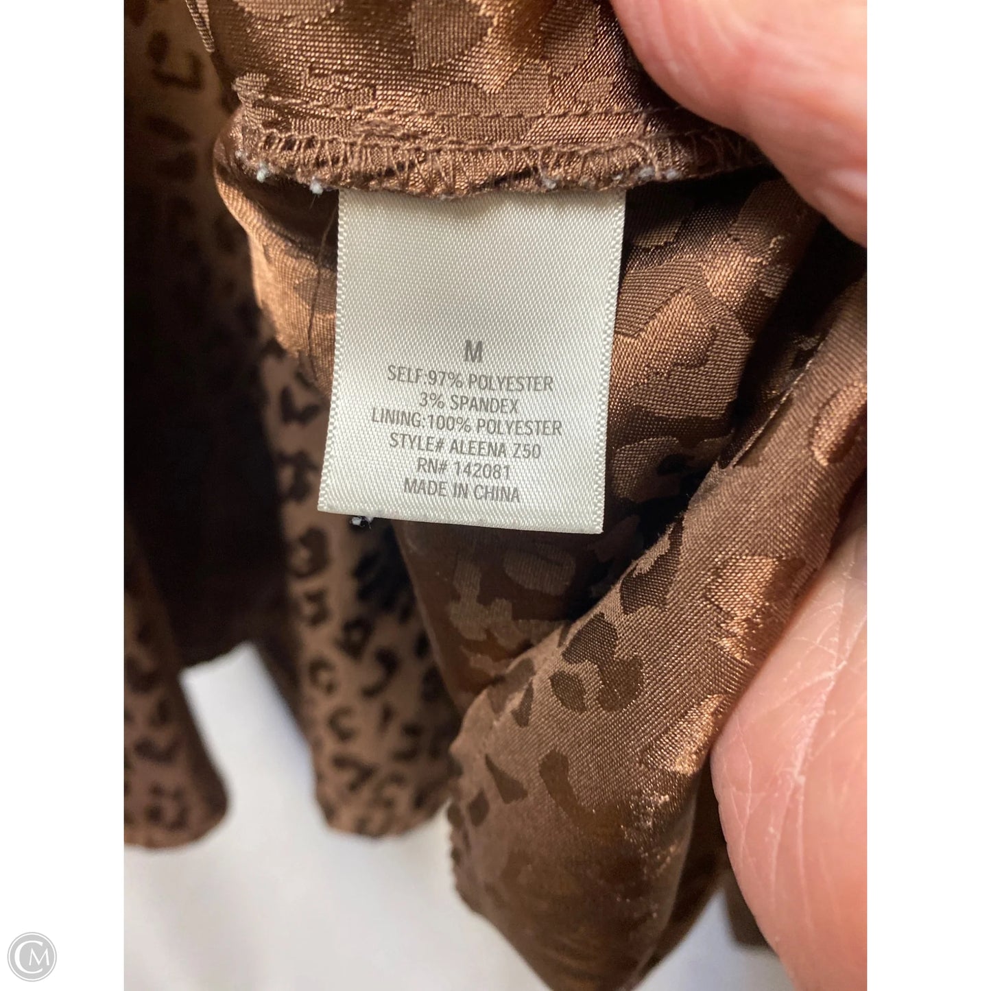 Dress Casual Short By Miami In Brown, Size: M