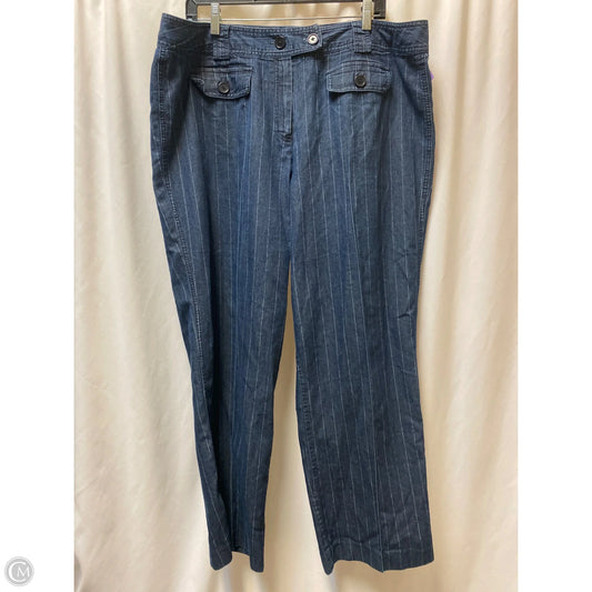 Pants Other By Larry Levine In Blue, Size: 1x