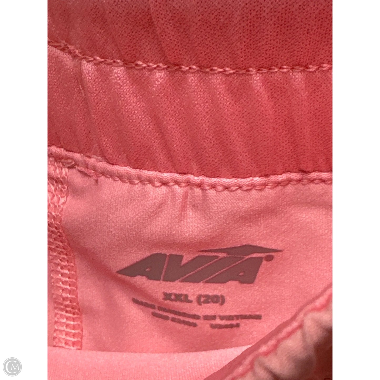 Athletic Shorts By Avia In Pink, Size: Xxl