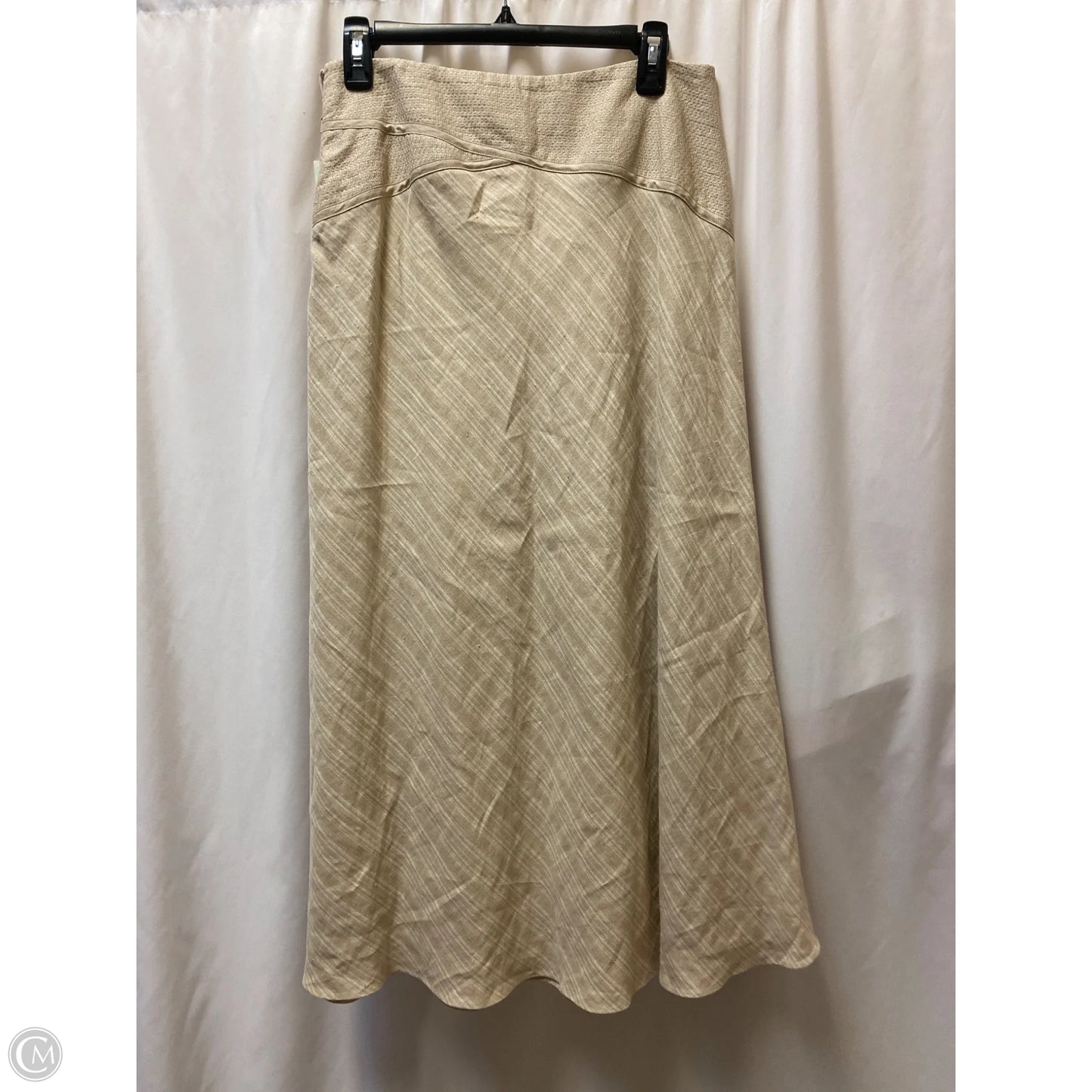 Skirt Maxi By David Brooks In Beige, Size: 4
