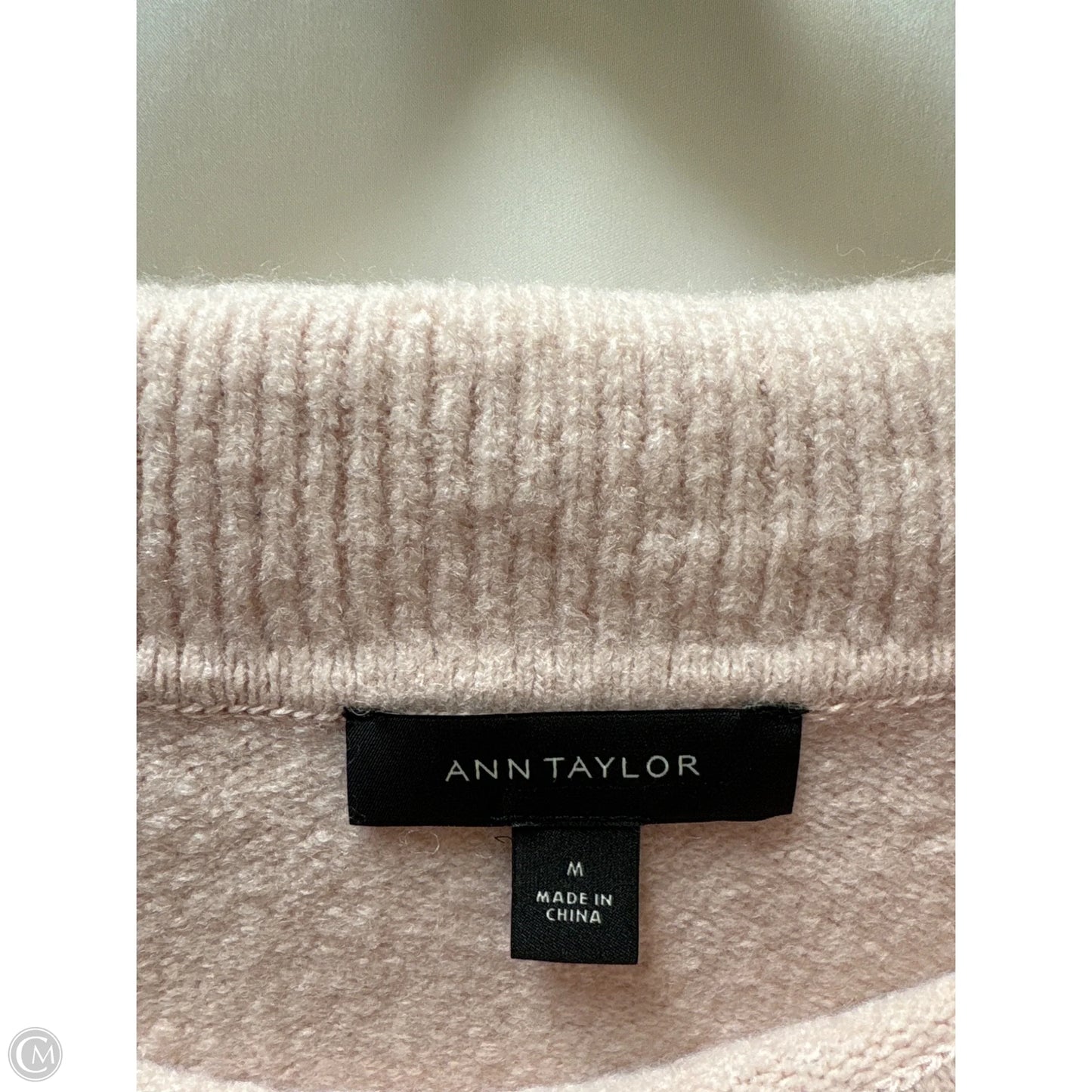 Sweater By Ann Taylor In Pink, Size: M