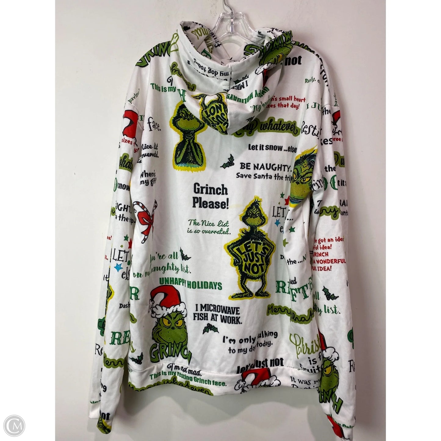 Sweatshirt Hoodie By Clothes Mentor In Green, Size: 3x