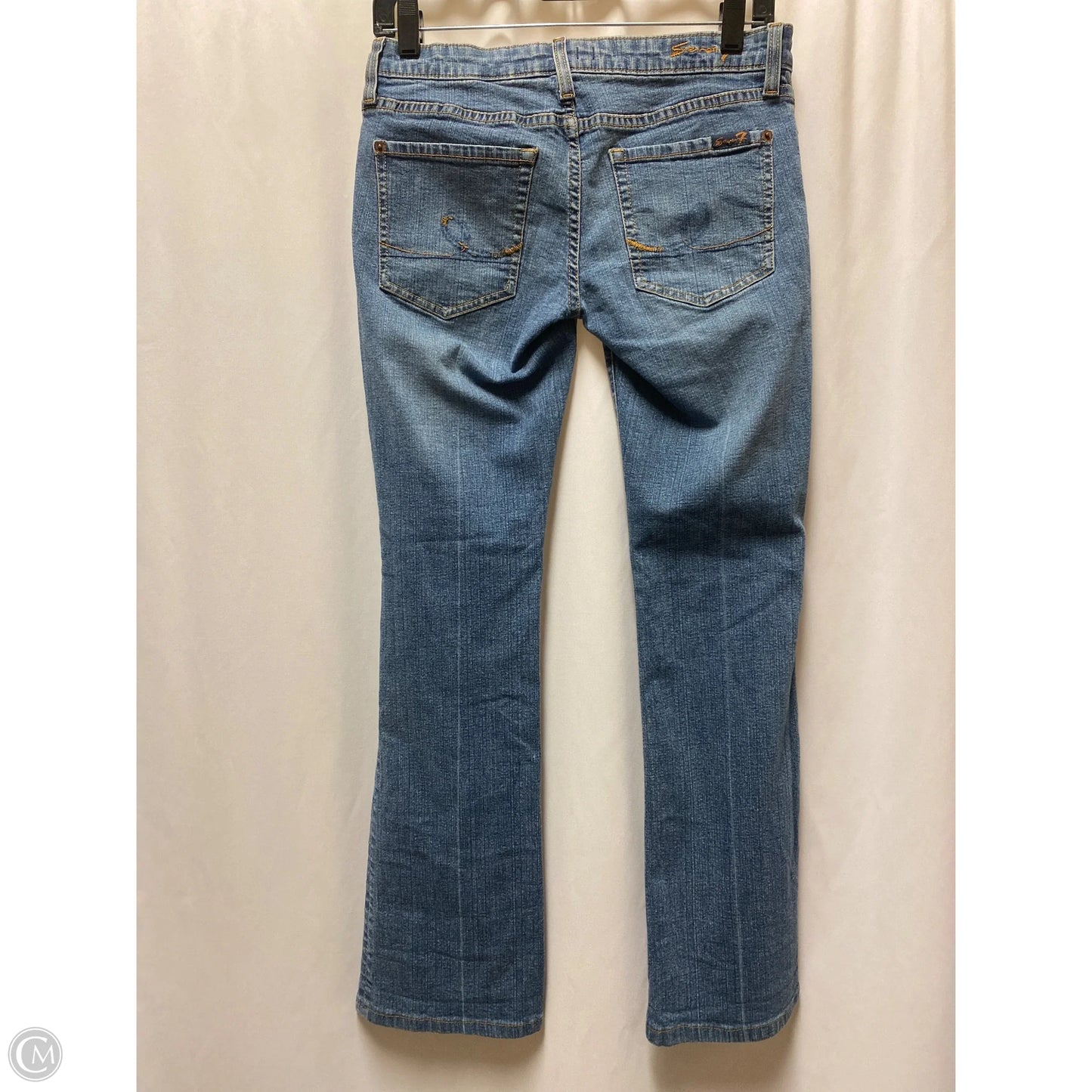 Jeans Skinny By Seven 7 In Blue Denim, Size: 6