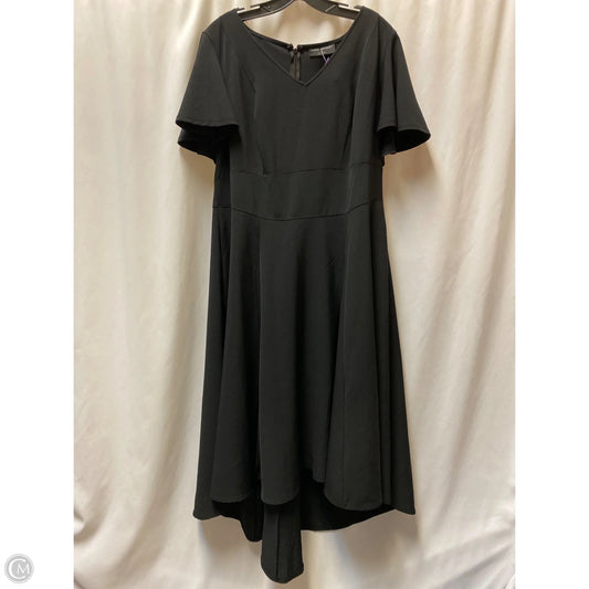 Dress Casual Maxi By Lane Bryant In Black, Size: 1x