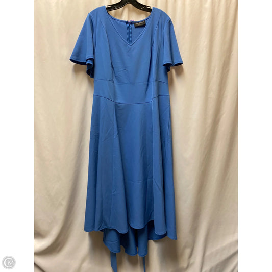 Dress Casual Maxi By Lane Bryant In Blue, Size: 1x