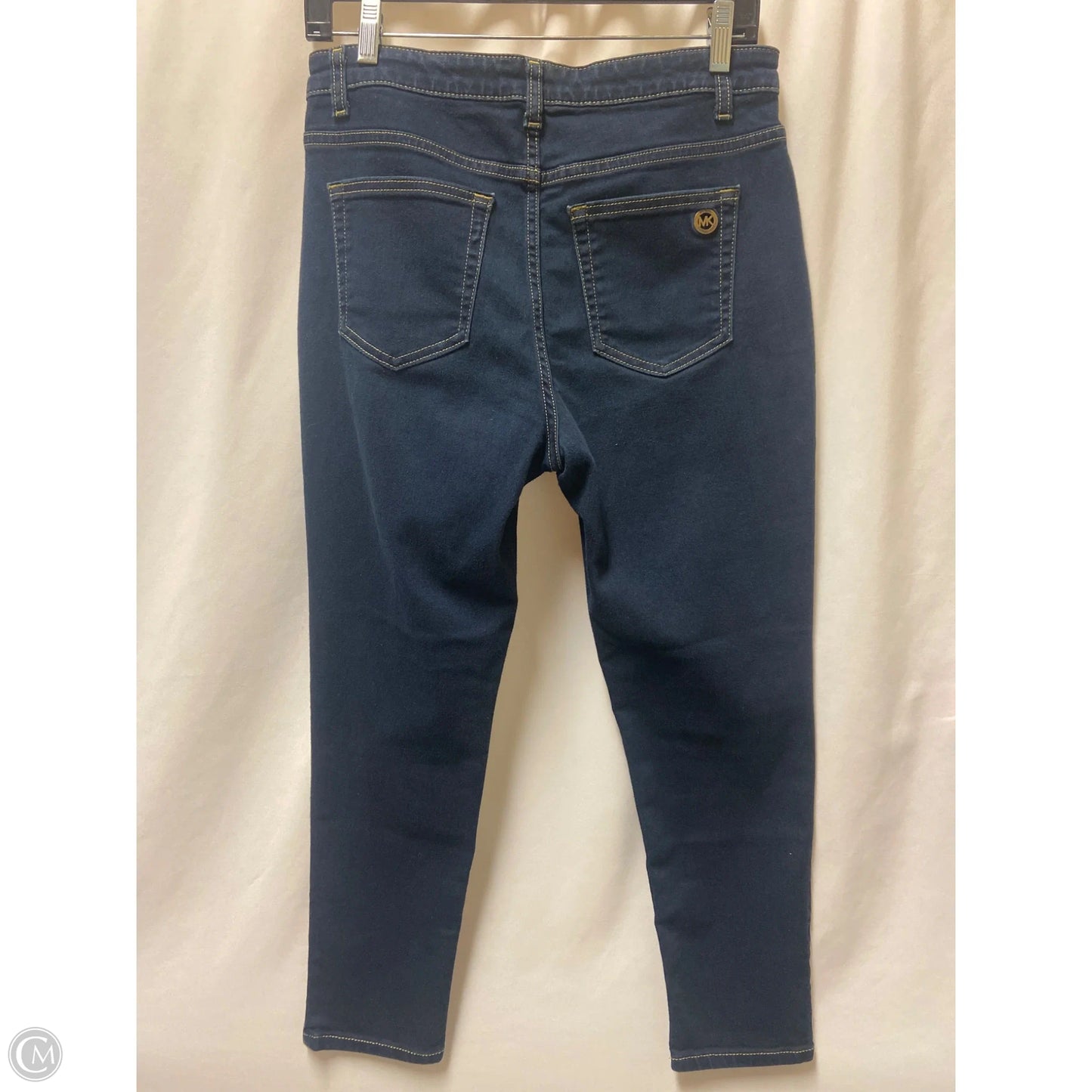 Jeans Skinny By Michael By Michael Kors In Navy, Size: 8