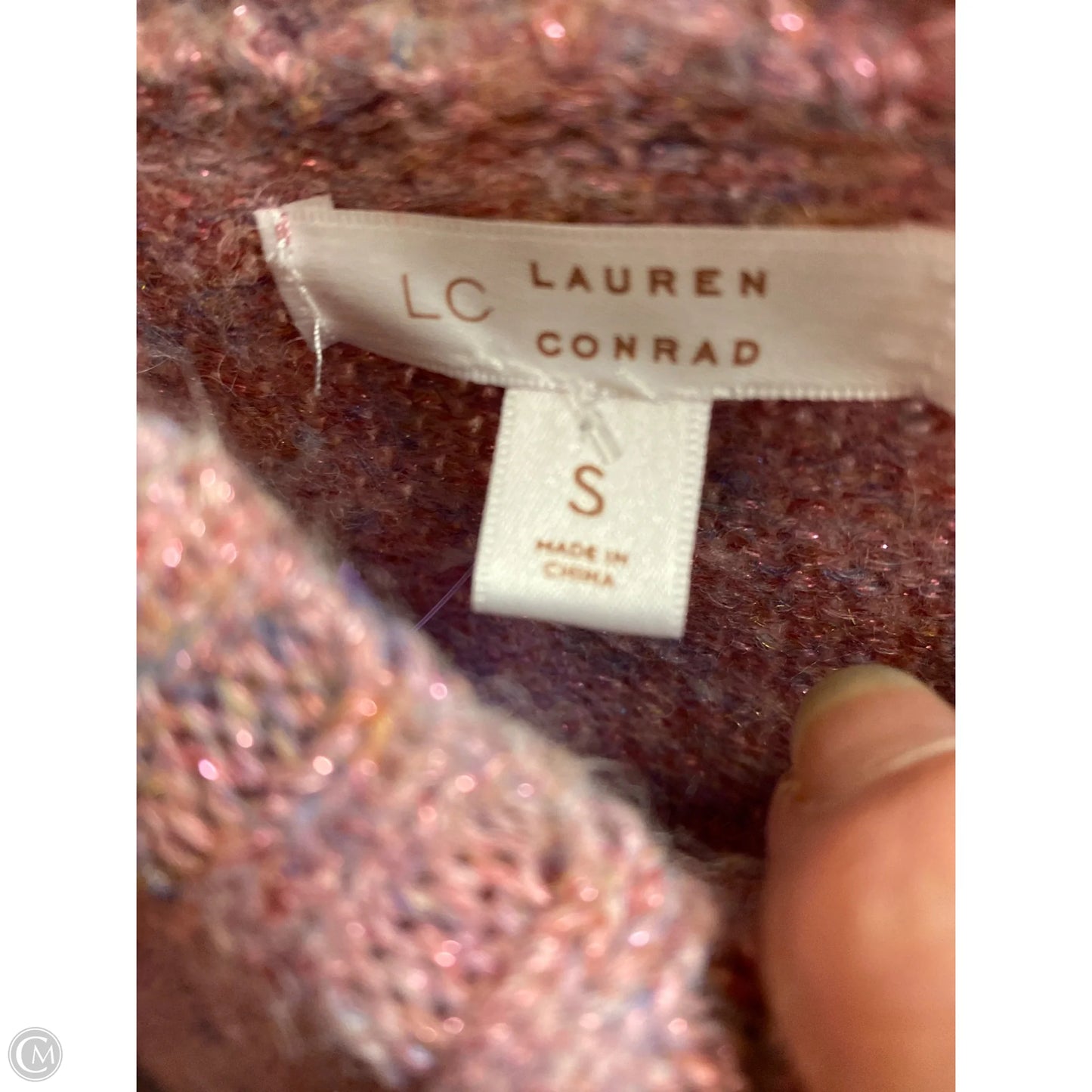 Sweater By Lc Lauren Conrad In Purple, Size: S