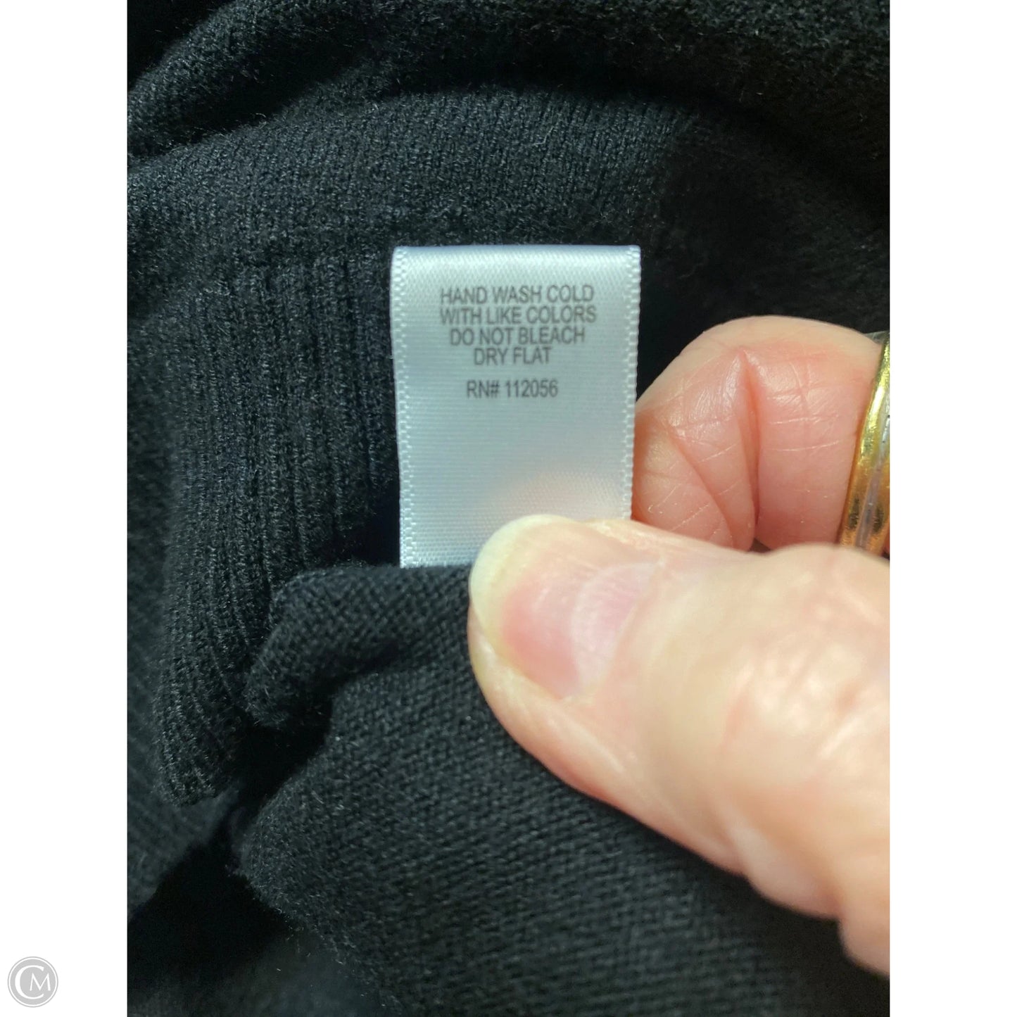 Sweater By Zenana Outfitters In Black, Size: S