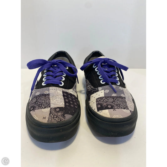 Shoes Sneakers By Vans In Black, Size: 8.5