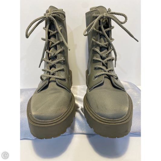 Boots Ankle Flats By Zara In Green, Size: 10.5