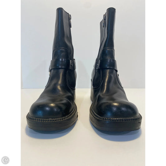 Boots Ankle Flats By Harley Davidson In Black, Size: 8