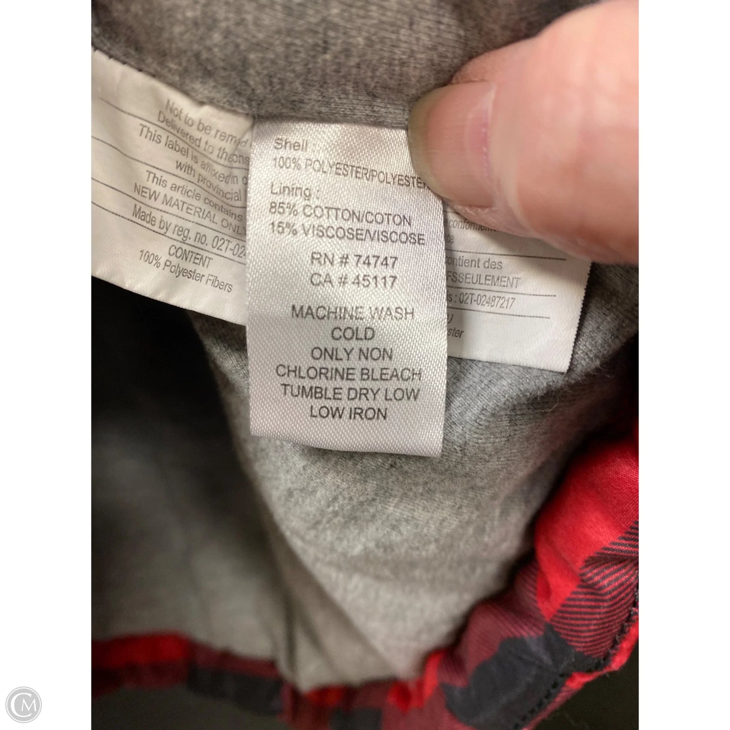 Vest Puffer & Quilted By Natural Reflections In Red, Size: M