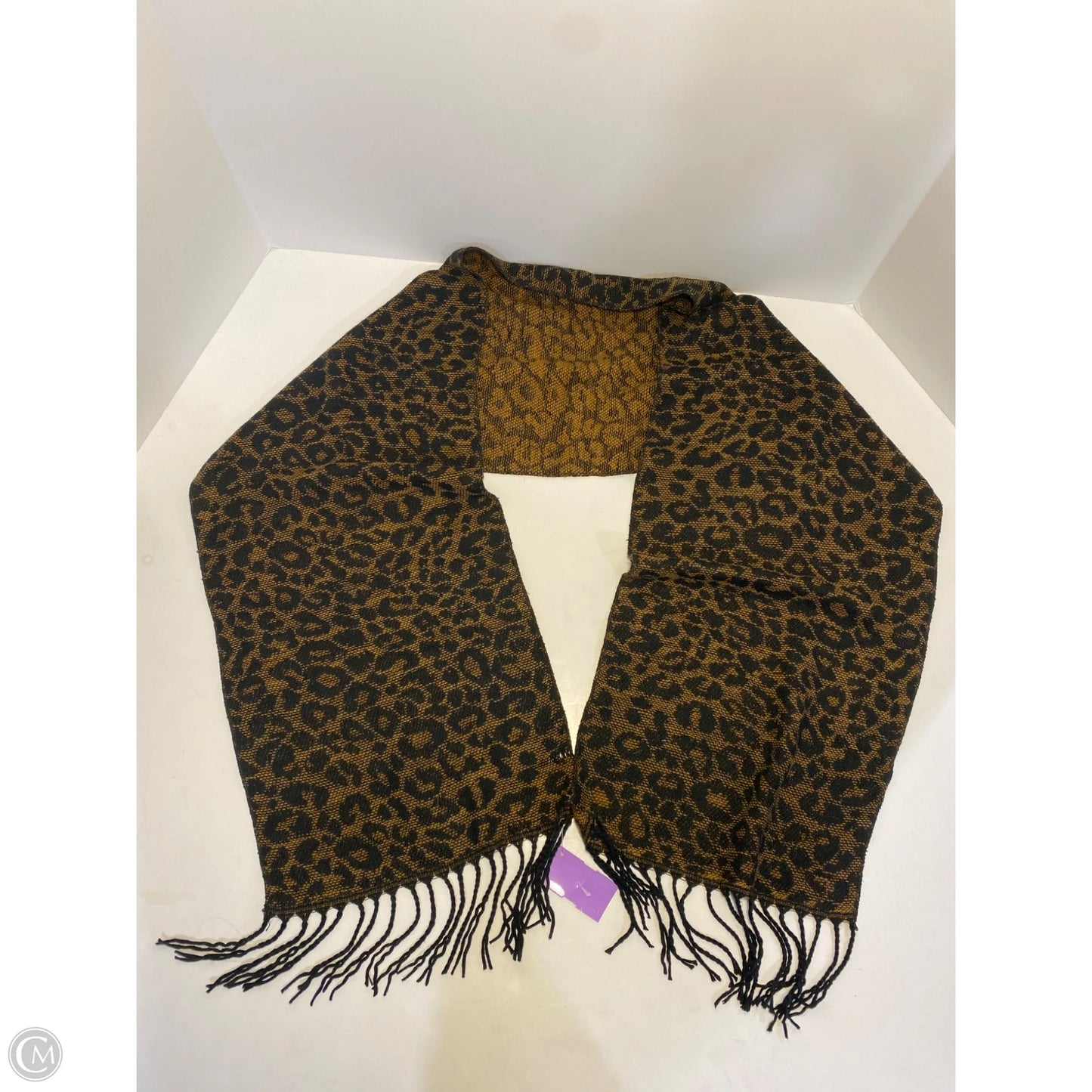 Scarf Winter By Clothes Mentor In Animal Print