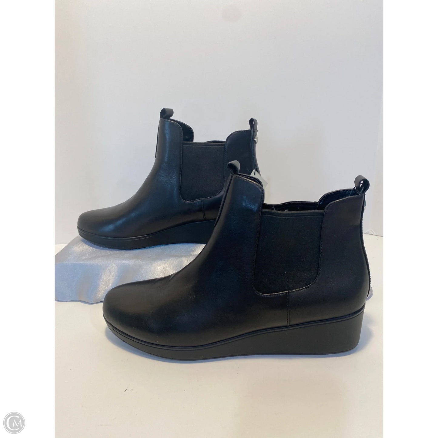 Boots Ankle Flats By Cole-haan In Black, Size: 9