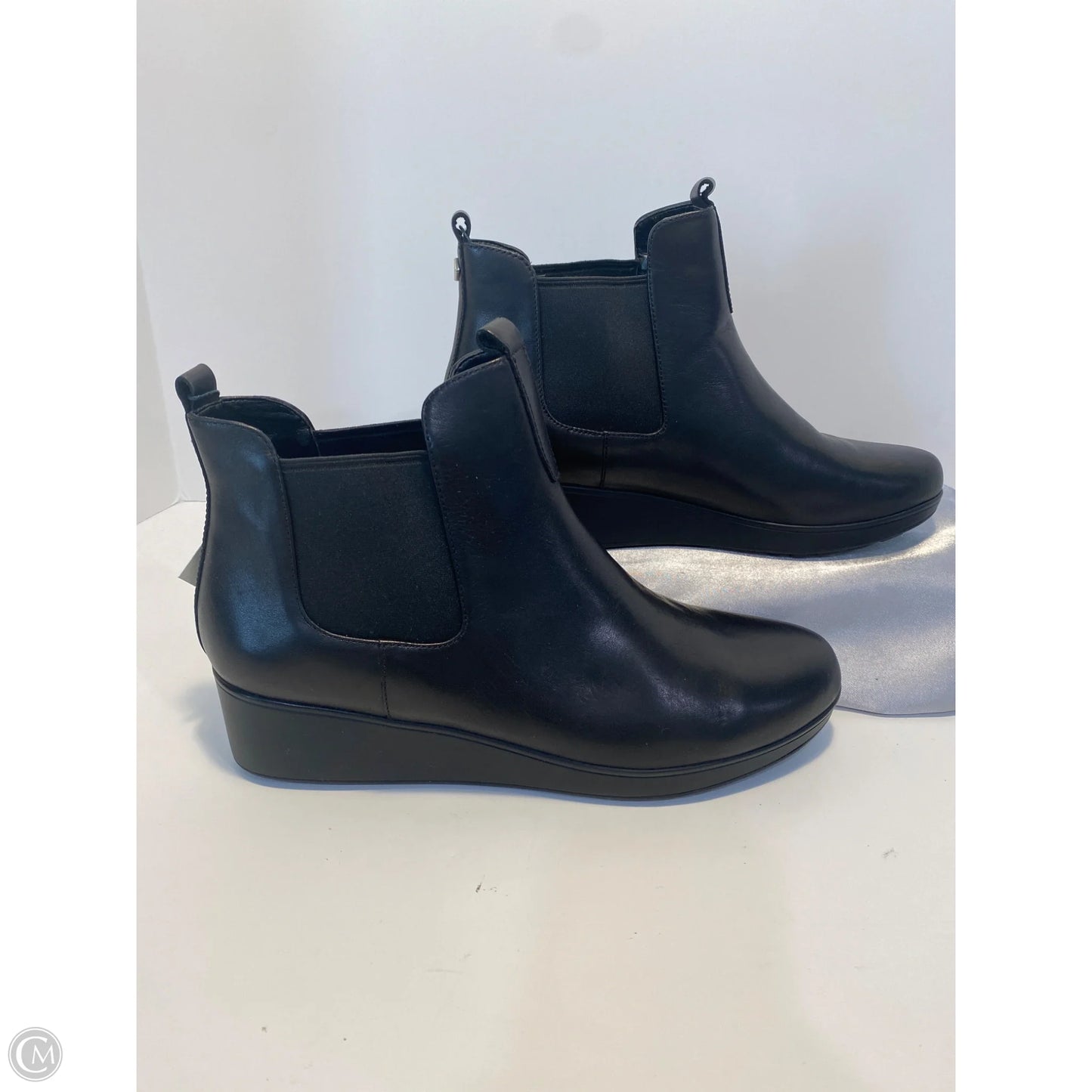 Boots Ankle Flats By Cole-haan In Black, Size: 9