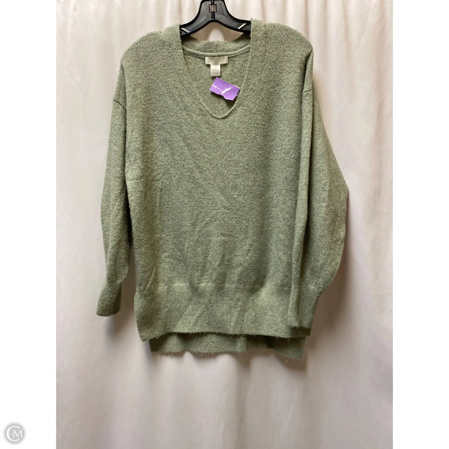 Sweater By H&m In Green, Size: S